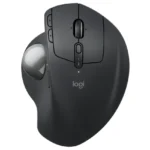 Trackball Mouse Inalámbrico Logitech MX ERGO S, Logi Bolt, Negro