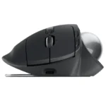 Trackball Mouse Inalámbrico Logitech MX ERGO S, Logi Bolt, Negro