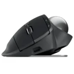 Trackball Mouse Inalámbrico Logitech MX ERGO S, Logi Bolt, Negro