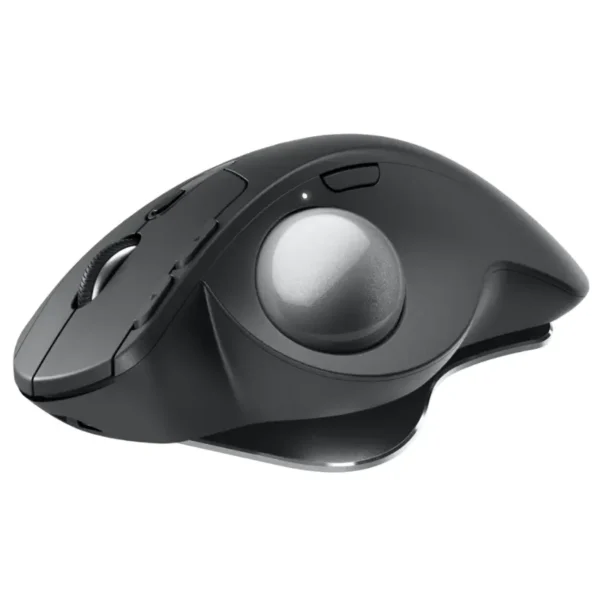 Trackball Mouse Inalámbrico Logitech MX ERGO S, Logi Bolt, Negro