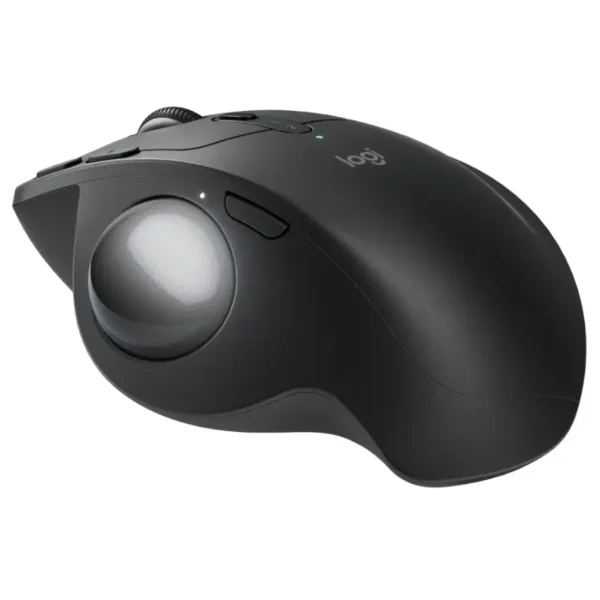 Trackball Mouse Inalámbrico Logitech MX ERGO S, Logi Bolt, Negro