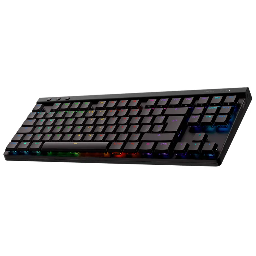 Teclado Inalámbrico Logitech G G515 LIGHTSPEED TKL, LIGHTSYNC RGB, Mecánico, Gamer, GL Táctil, Negro Teclado Inalámbrico Logitech G G515 LIGHTSPEED TKL, LIGHTSYNC RGB, Mecánico, Gamer, GL Táctil, Negro