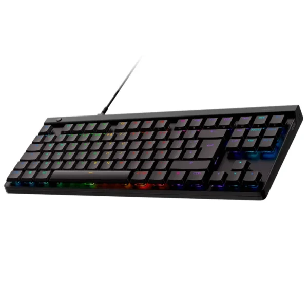 Teclado Inalámbrico Logitech G G515 LIGHTSPEED TKL, LIGHTSYNC RGB, Mecánico, Gamer, GL Táctil, Negro