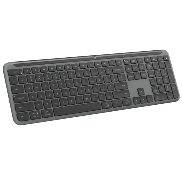Teclado Inalámbrico Logitech Signature K950, Multidispositivo, Bluetooth, Grafito, Español