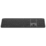 Teclado Inalámbrico Logitech Signature K950, Multidispositivo, Bluetooth, Grafito, Español