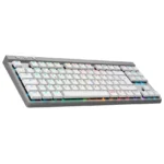 Teclado Inalámbrico Logitech G G515 LIGHTSPEED TKL, LIGHTSYNC RGB, Mecánico, Gamer, GL Táctil, Blanco