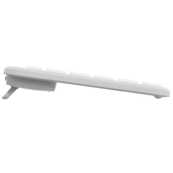 Teclado Inalámbrico Logitech Signature K950, Multidispositivo, Bluetooth, Off White, Español