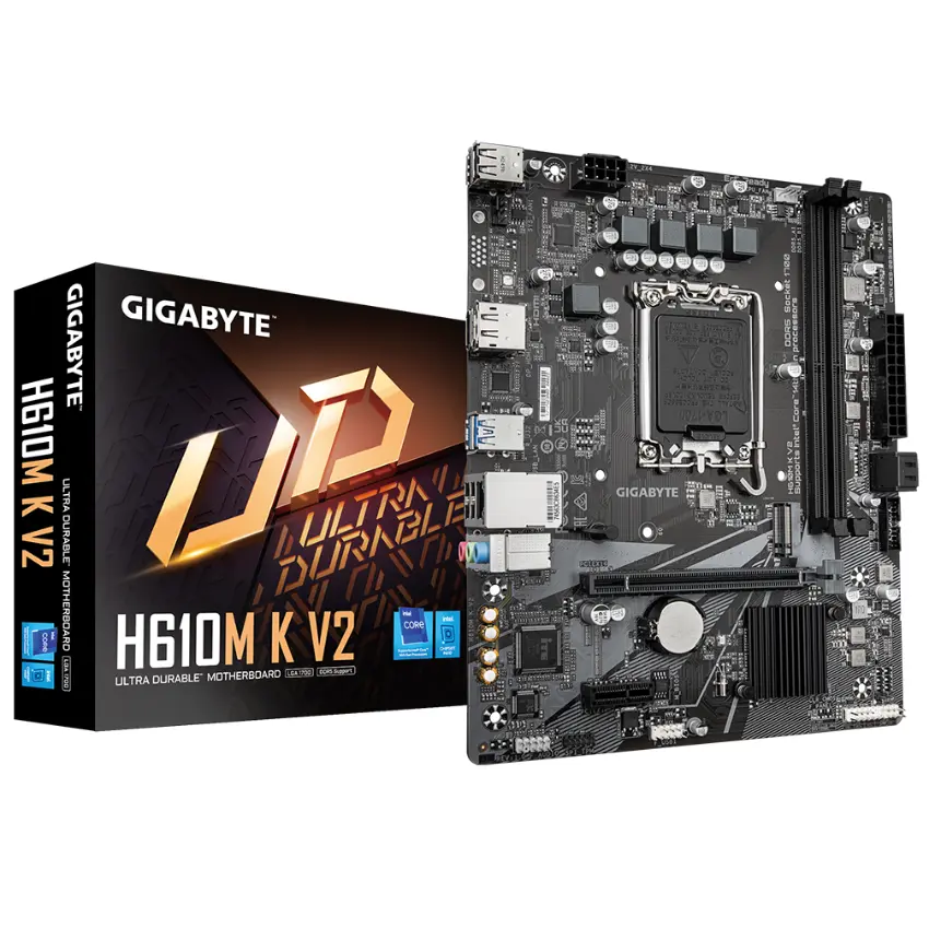 Motherboard Gigabyte H610M K V2, DDR5, Socket 1700
