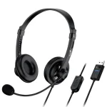 Auriculares Genius HS-230U, USB, Negro