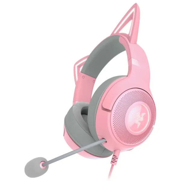 Auriculares Razer Kraken Kitty V2 RGB, Gamer, USB, Rosa