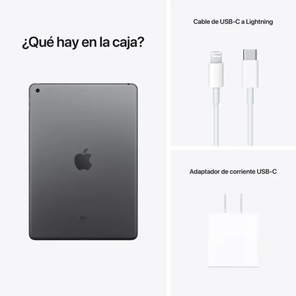 Apple iPad 10.2", 9º Gen, Space Gray, Gris