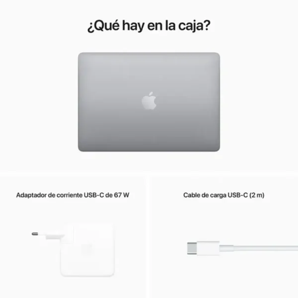 Apple MacBook Pro de 13", Chip M2, Space Gray, Gris