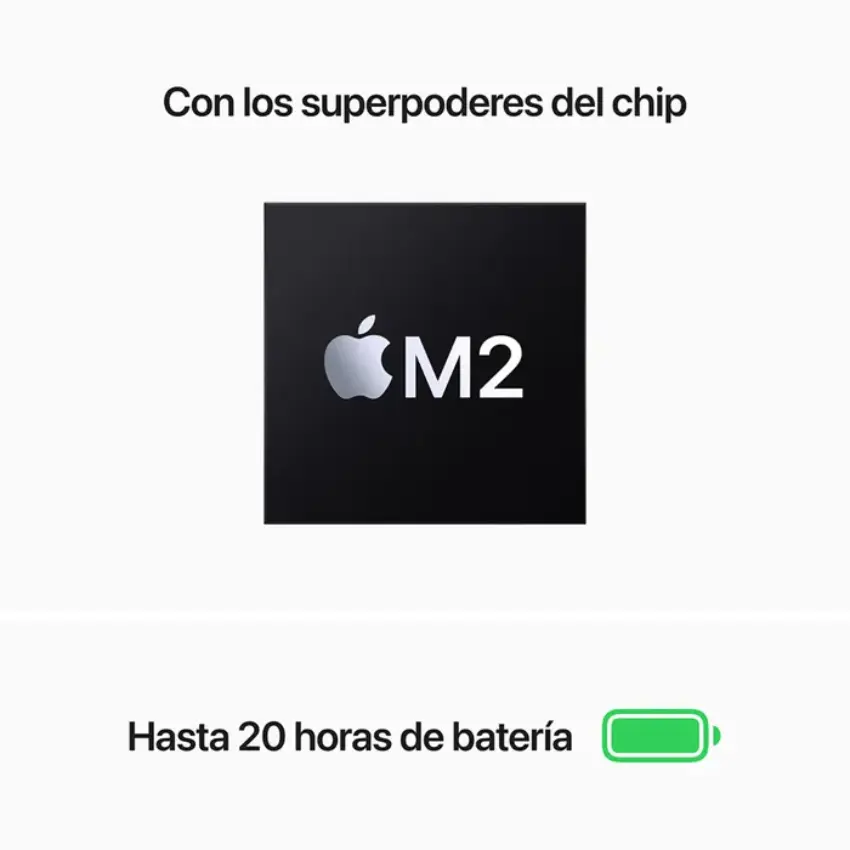 Apple MacBook Pro de 13", Chip M2, Silver, Plateado Apple MacBook Pro de 13", Chip M2, Silver, Plateado