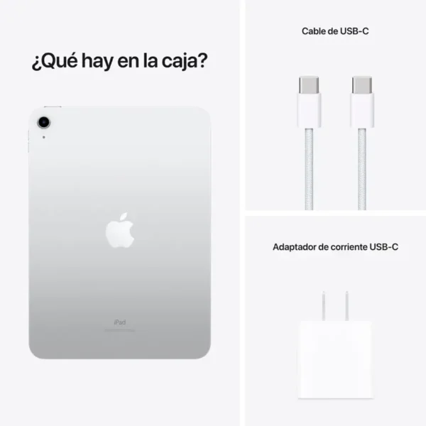 Apple iPad 10.9", 10º Gen, Silver, Plateado