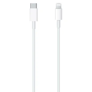 Cable USB-C a Lightning de Apple (2 metros, Blanco)