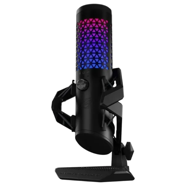 Micrófono de Condensador USB ASUS ROG Carnyx, RGB, Negro