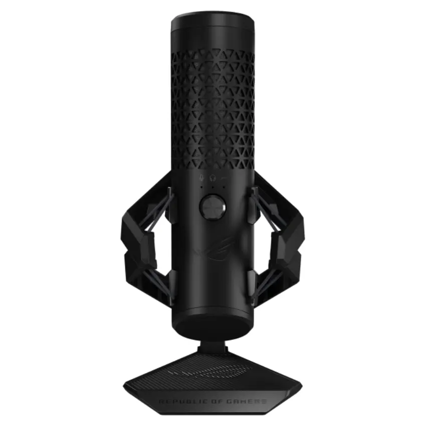 Micrófono de Condensador USB ASUS ROG Carnyx, RGB, Negro Micrófono de Condensador USB ASUS ROG Carnyx, RGB, Negro
