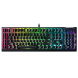 Teclado Razer BlackWidow V4 X, Chroma RGB, Mecánico, Gamer, Yellow Switch, Español