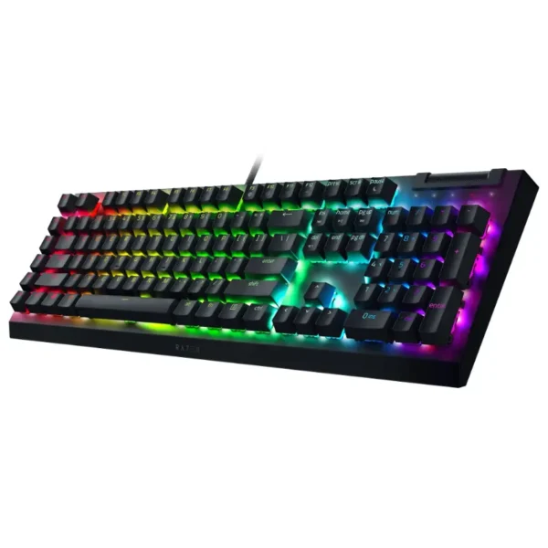Teclado Razer BlackWidow V4 X, Chroma RGB, Mecánico, Gamer, Yellow Switch, Español