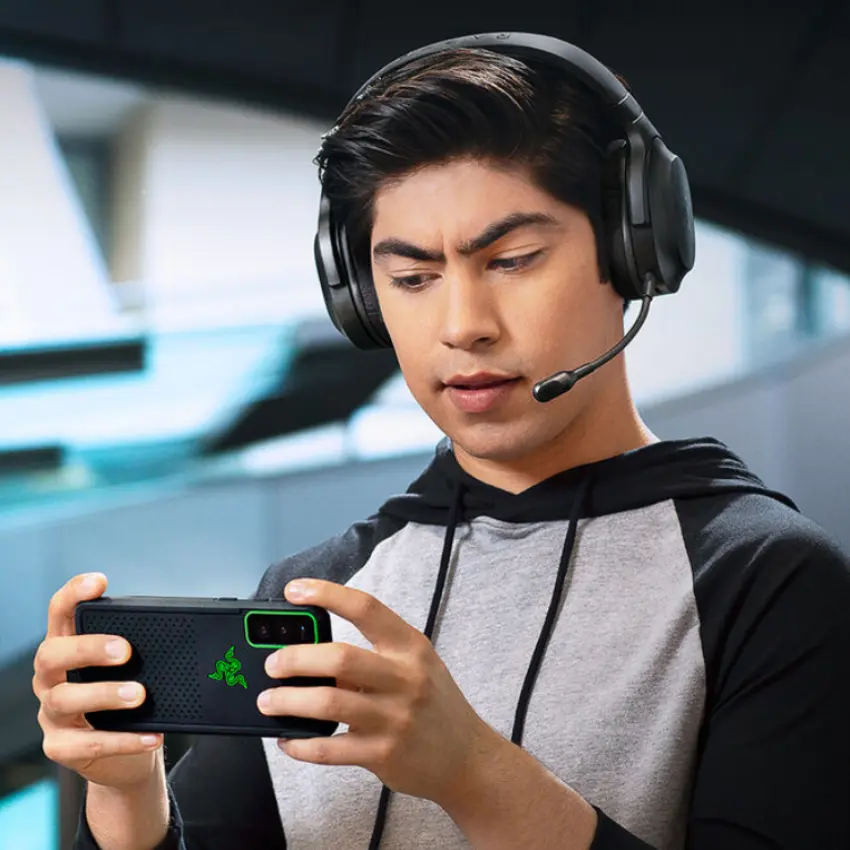 Auriculares Inalámbricos Razer Barracuda X, Gamer, Bluetooth, Mini Plug 3.5mm, Negro Auriculares Inalámbricos Razer Barracuda X, Gamer, Bluetooth, Mini Plug 3.5mm, Negro