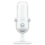 Micrófono de Condensador USB Razer Seiren V3 Chroma, RGB, Blanco