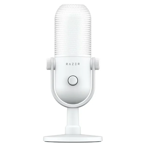 Micrófono de Condensador USB Razer Seiren V3 Chroma, RGB, Blanco