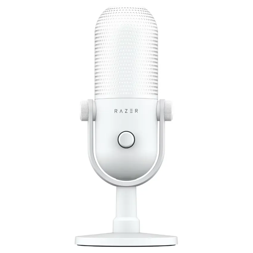 Micrófono de Condensador USB Razer Seiren V3 Chroma, RGB, Blanco Micrófono de Condensador USB Razer Seiren V3 Chroma, RGB, Blanco