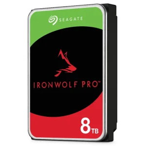 Disco Interno NAS Seagate IronWolf Pro 8TB SATA3 7200rpm 256MB Cache 3.5" (CMR)