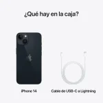 Celular Apple iPhone 14, Midnight, Azul Oscuro