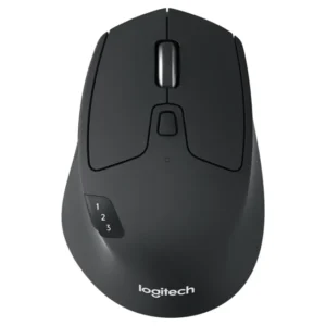 Mouse Inalámbrico Logitech M720 Triathlon, Bluetooth, Negro