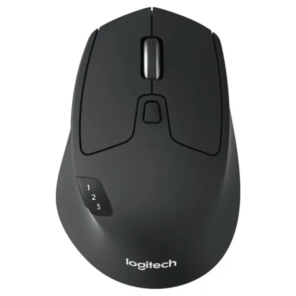 Mouse Inalámbrico Logitech M720 Triathlon, Bluetooth, Negro