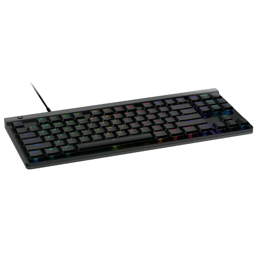 Teclado Inalámbrico Logitech G G515 LIGHTSPEED TKL, LIGHTSYNC RGB, Mecánico, Gamer, GL Táctil, Inglés, Negro