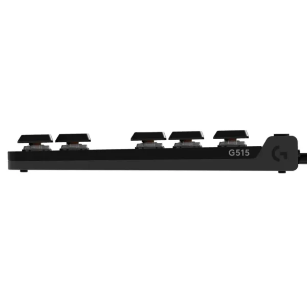 Teclado Inalámbrico Logitech G G515 LIGHTSPEED TKL, LIGHTSYNC RGB, Mecánico, Gamer, GL Táctil, Inglés, Negro