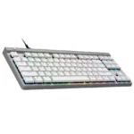 Teclado Inalámbrico Logitech G G515 LIGHTSPEED TKL, LIGHTSYNC RGB, Mecánico, Gamer, GL Táctil, Inglés, Blanco