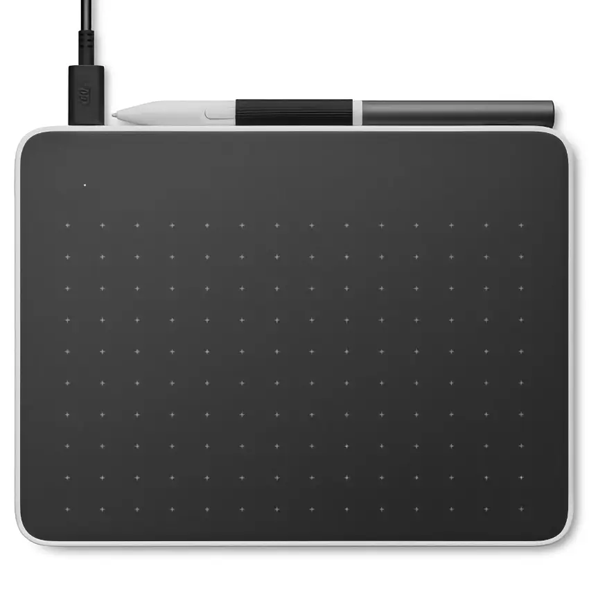 Tableta Gráfica Wacom One S Bluetooth (Blanco)