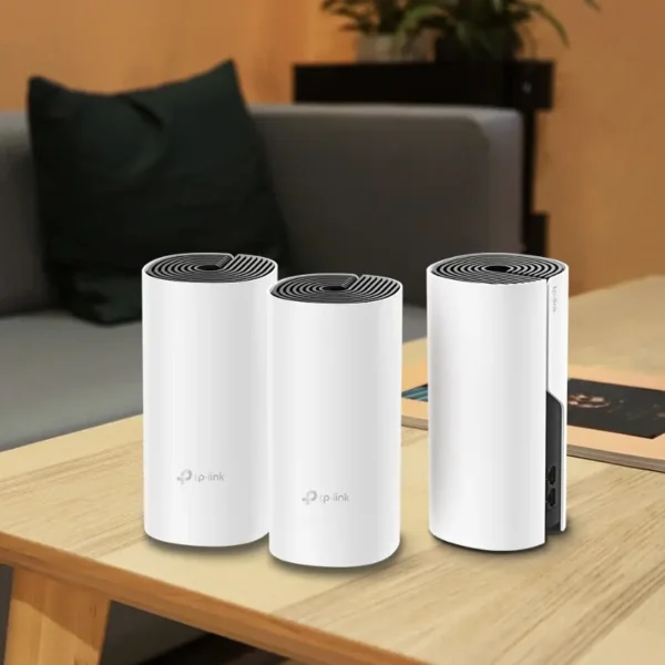 Sistema Wi-Fi Mesh TP-Link Deco M4, Gigabit, AC1200, Doble Banda, Pack de 3