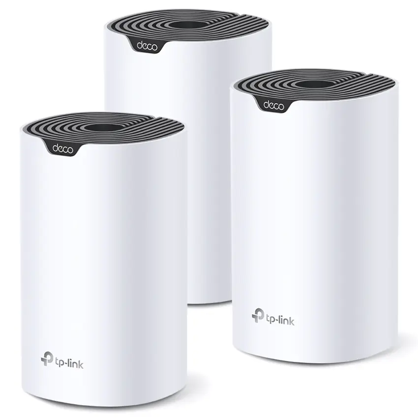 Sistema Wi-Fi Mesh TP-Link Deco S7, Gigabit, AC1900, Doble Banda, Pack de 3