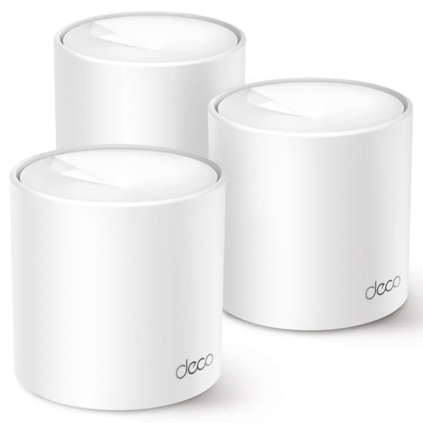 Sistema Wi-Fi Mesh TP-Link Deco X10, Gigabit, AX1500, Doble Banda, Pack de 3