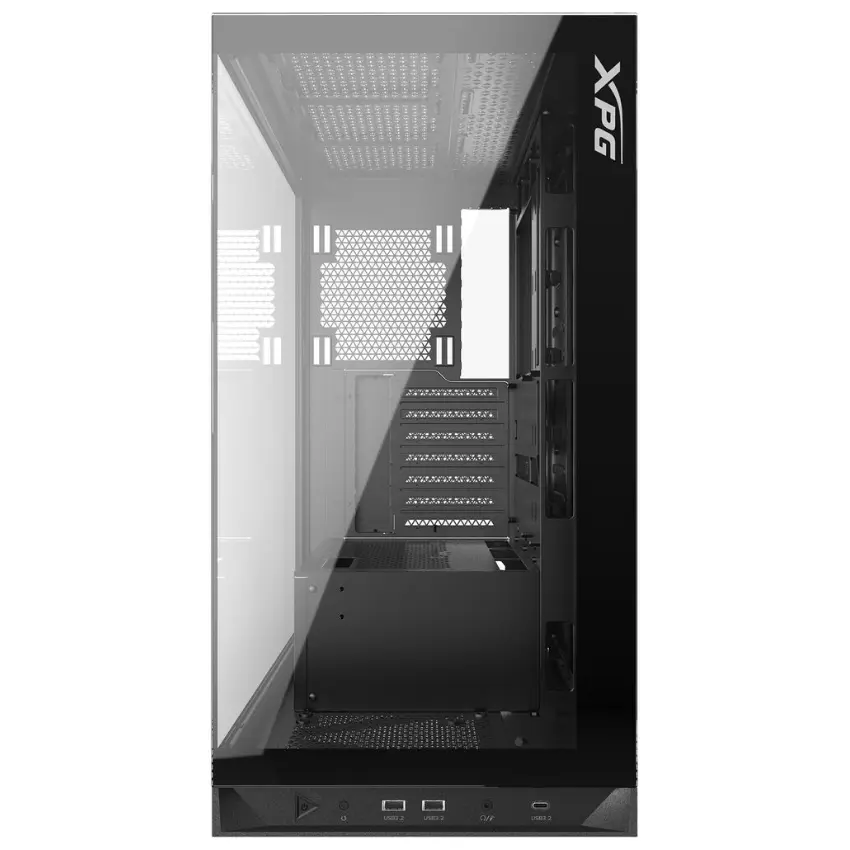 Gabinete ADATA XPG INVADER X, ATX, Sin Fuente, Vidrio Templado, 5 Fan 12 cm ARGB, Negro