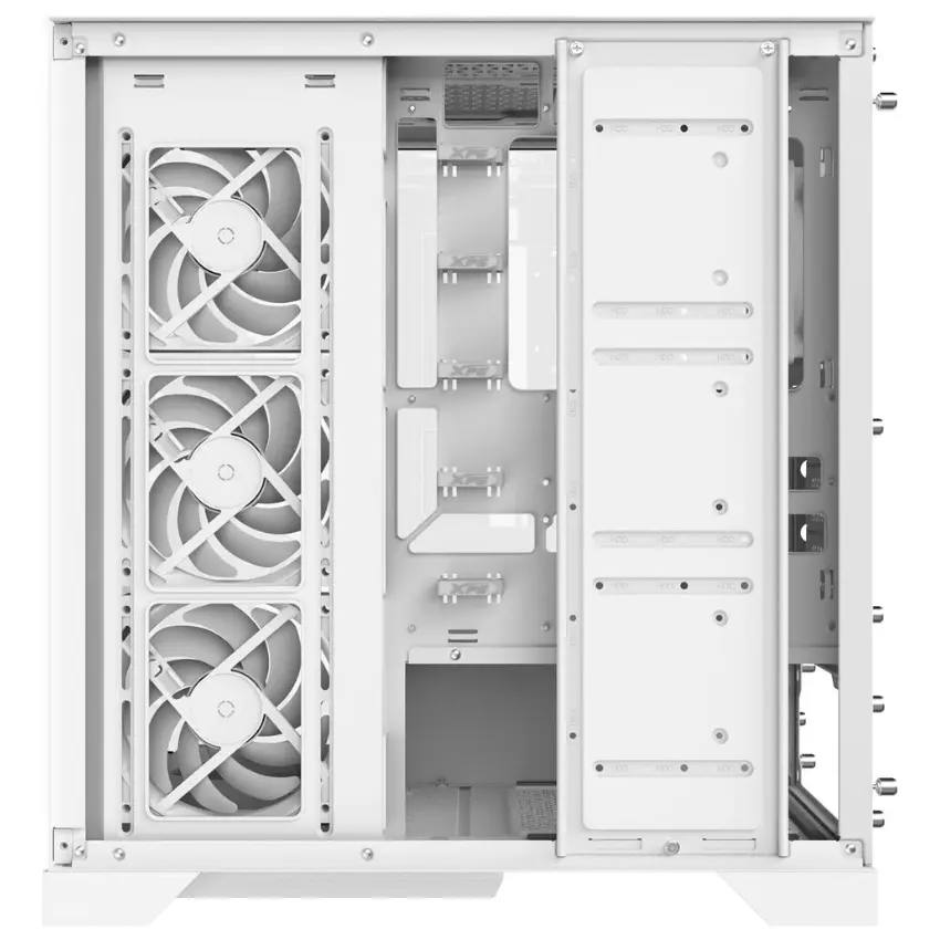 Gabinete ADATA XPG INVADER X, ATX, Sin Fuente, Vidrio Templado, 5 Fan 12 cm ARGB, Blanco