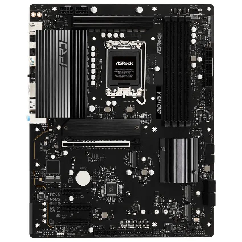 Motherboard ASRock Z890 Pro-A, DDR5, Socket 1851 Motherboard ASRock Z890 Pro-A, DDR5, Socket 1851