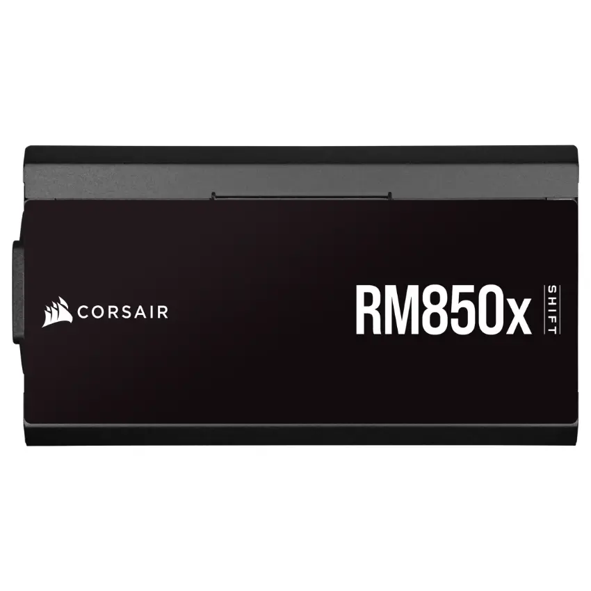 Fuente de alimentación modular Corsair RM850x SHIFT, 850W, 80 PLUS Gold, Interfaz de cableado lateral