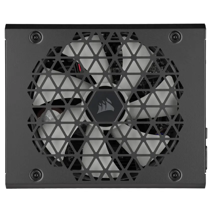 Fuente de alimentación modular Corsair RM1000x SHIFT, 1000W, 80 PLUS Gold, Interfaz de cableado lateral