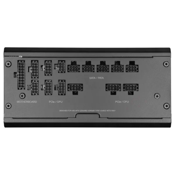 Fuente de alimentación modular Corsair RM1000x SHIFT, 1000W, 80 PLUS Gold, Interfaz de cableado lateral