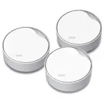 Sistema Wi-Fi Mesh TP-Link Deco X50-PoE, 2.5 Gbps/Gigabit, AX3000, Doble Banda, Pack de 3