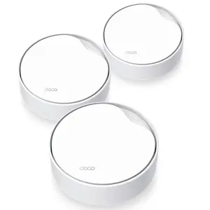 Sistema Wi-Fi Mesh TP-Link Deco X50-PoE, 2.5 Gbps/Gigabit, AX3000, Doble Banda, Pack de 3