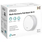 Sistema Wi-Fi Mesh TP-Link Deco X50-PoE, 2.5 Gbps/Gigabit, AX3000, Doble Banda, Pack de 3