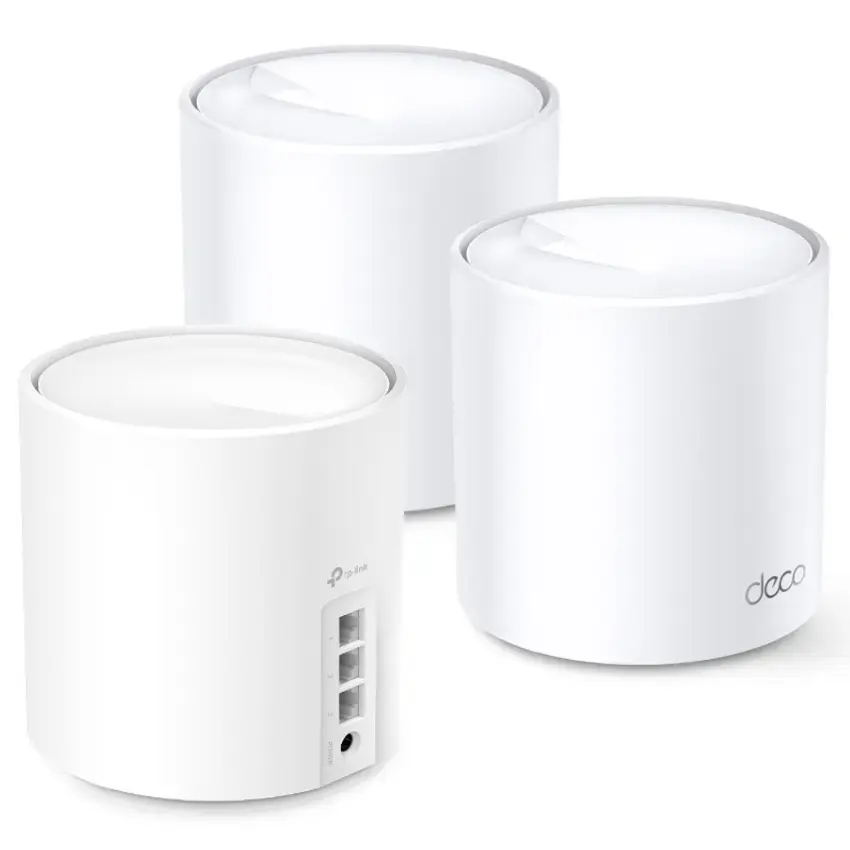 Sistema Wi-Fi Mesh TP-Link Deco X50, Gigabit, AX3000, Doble Banda, Pack de 3
