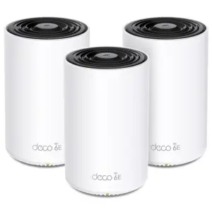 Sistema Wi-Fi Mesh TP-Link Deco XE75, Gigabit, AX5400, Triple Banda, Pack de 3