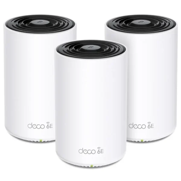 Sistema Wi-Fi Mesh TP-Link Deco XE75, Gigabit, AX5400, Triple Banda, Pack de 3